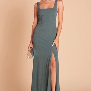 Birdy Grey Alex Dress Crepe Sea Glass, Size Medium